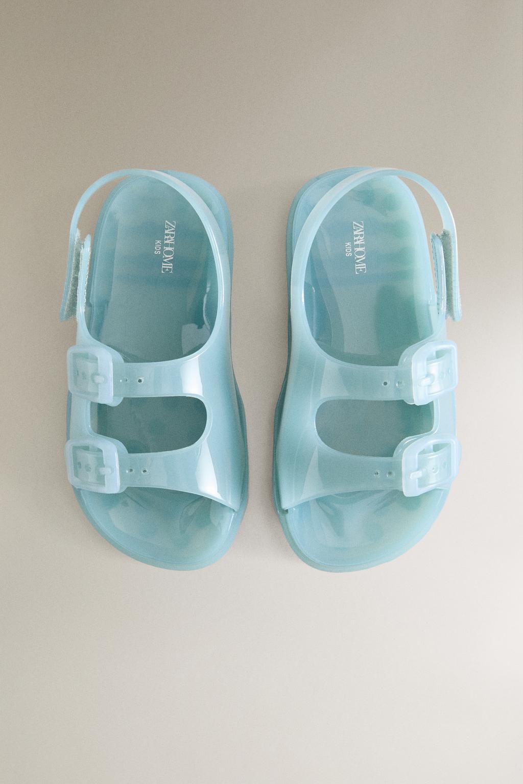 Детские сандалии с двойной пряжкой