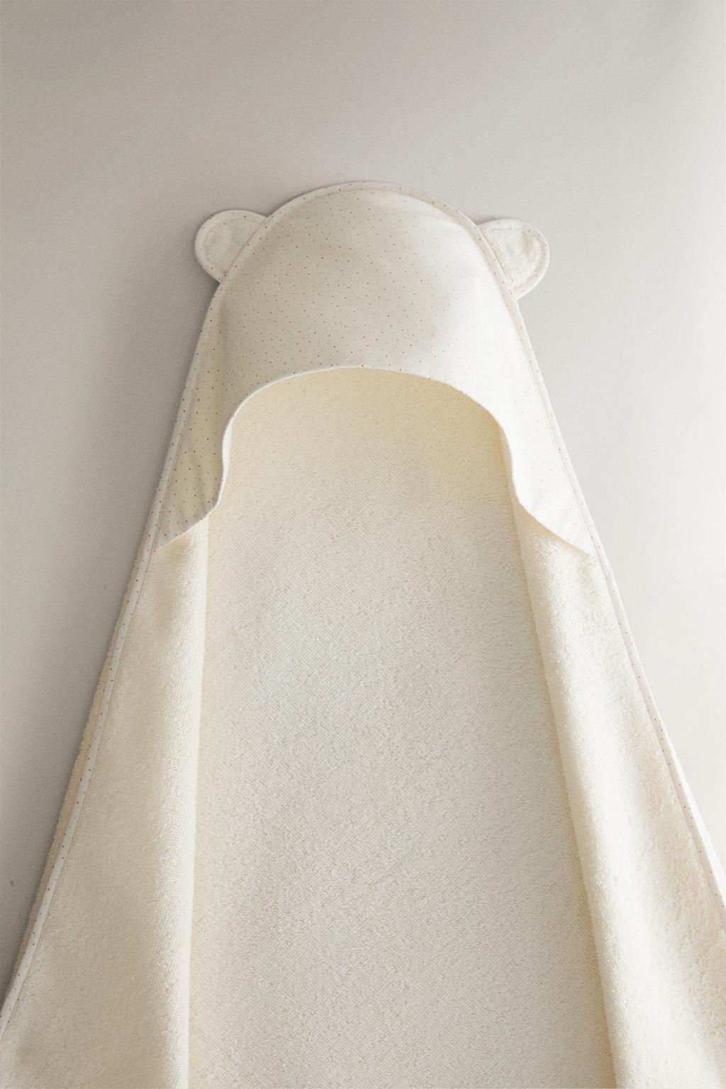 Детский капюшон для ванны с ушками