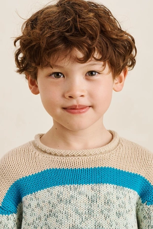 Джемпер с полосками 16- Заказать в России