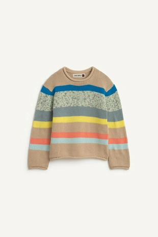 Джемпер с полосками 16- Заказать в России