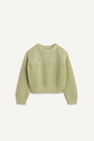 Свитер с круглым вырезом 16- Заказать в России