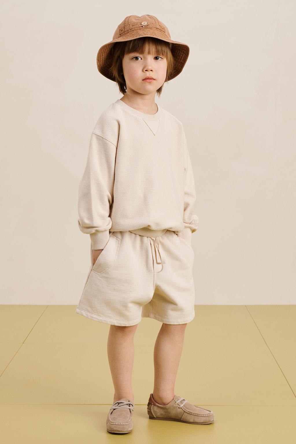 Пушистые бермуды с эластичным поясом