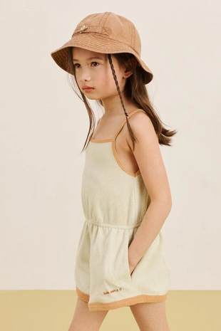 Короткий комбинезон из футера- Заказать в России