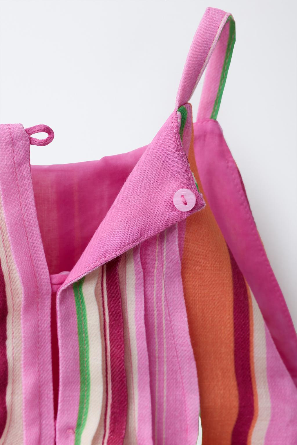 КОРОТКИЙ КОМБИНЕЗОН ХАЛТЕР В ПОЛОСКУ