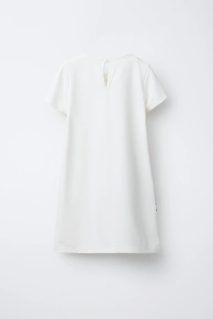 Платье с блестящим цветочным принтом- Заказать в России