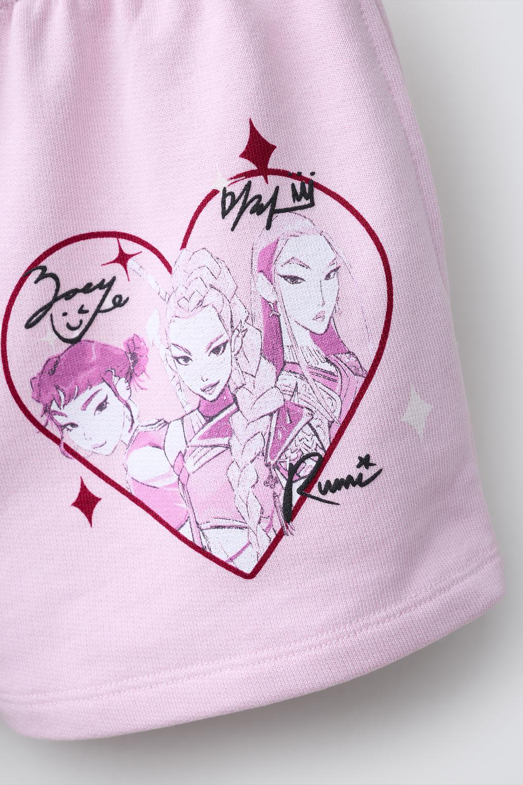 ШОРТЫ-БЕРМУДЫ KPOP DEMON HUNTERS™ NETFLIX ©