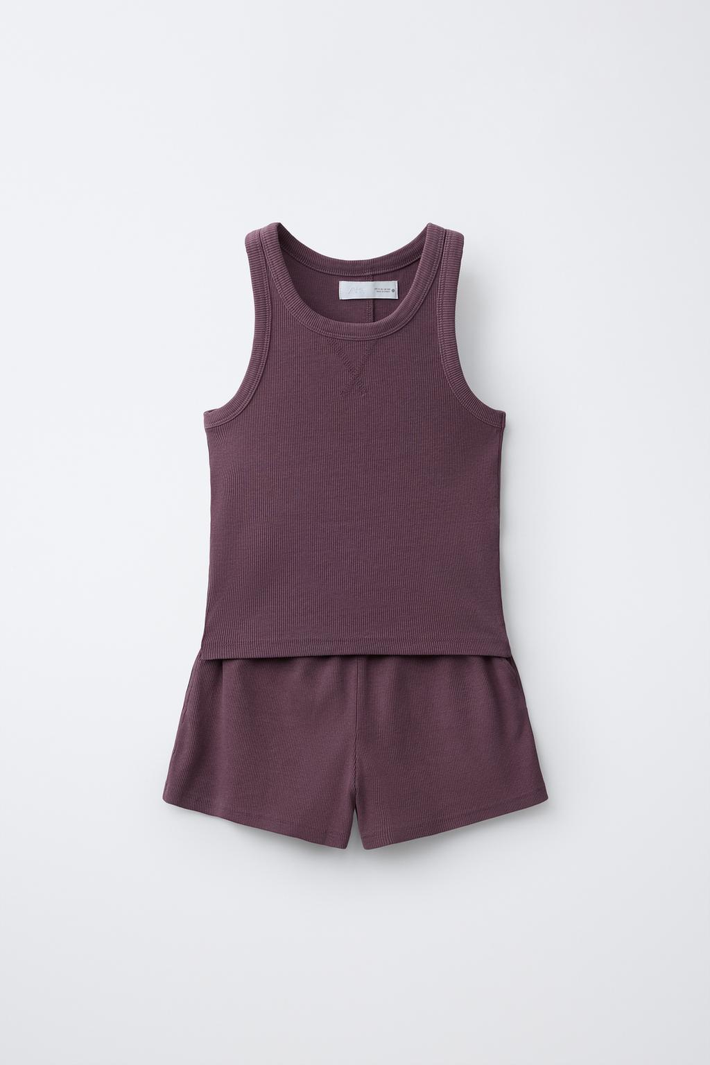 КОМПЛЕКТ ИЗ РУБЧАТОЙ ФУТБОЛКИ-БОРЦОВКИ И ШОРТОВ