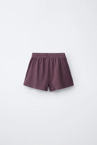 Комплект из рубчатой футболки-борцовки и шортов- Заказать в России