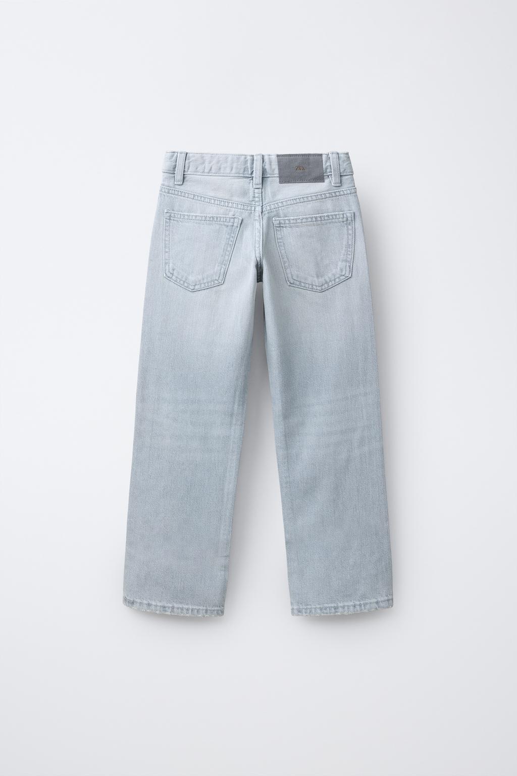 ДЖИНСЫ WIDE LEG С ЗАКЛЕПКАМИ