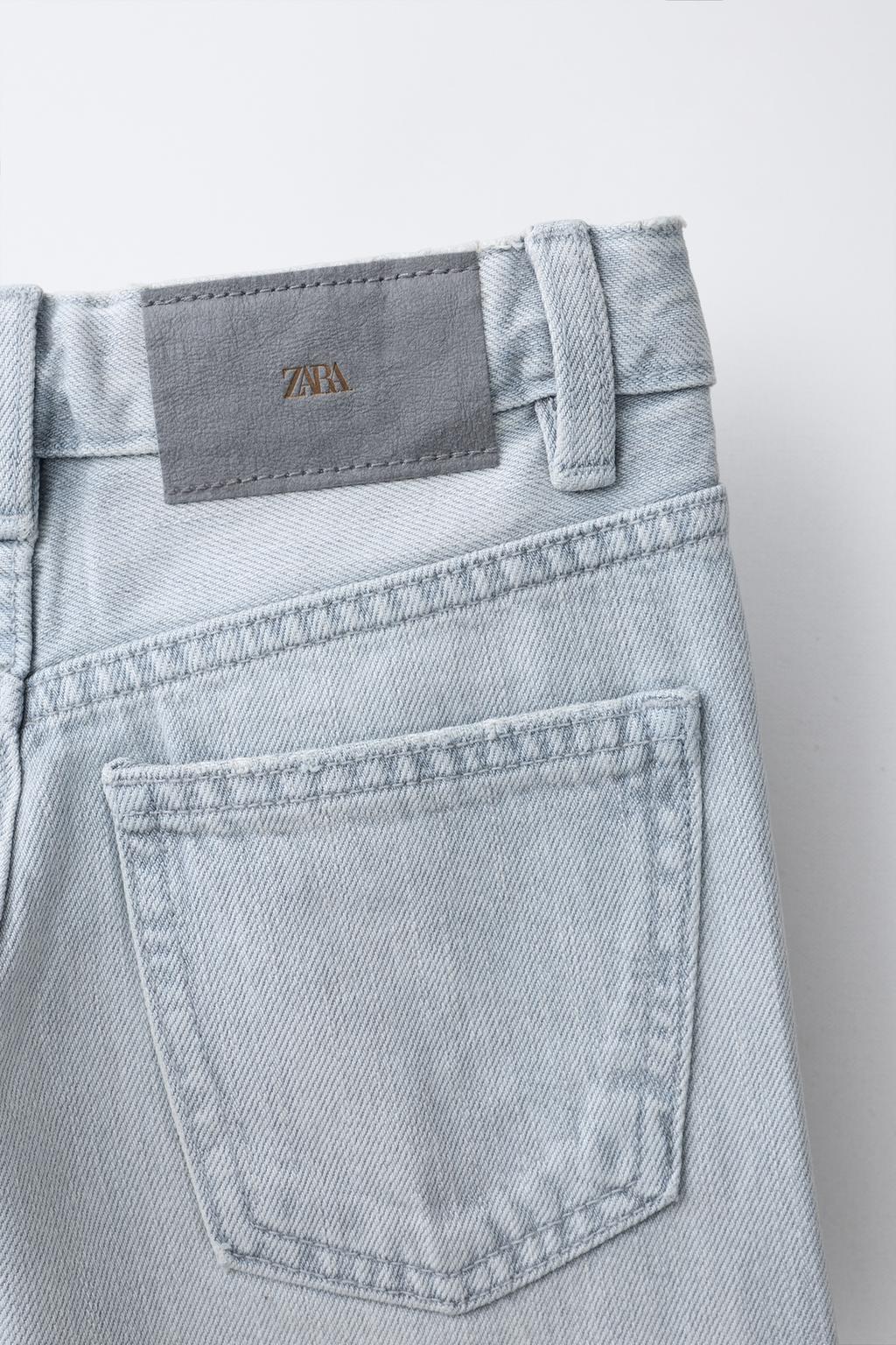 ДЖИНСЫ WIDE LEG С ЗАКЛЕПКАМИ