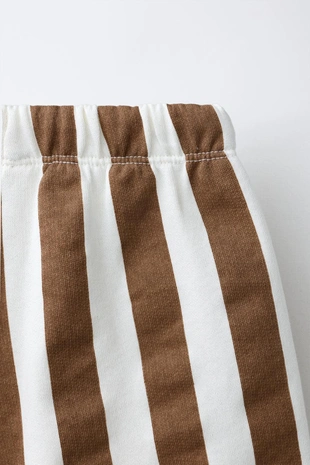 Шорты-бермуды из мягкой ткани в полоску с принтом Mickey Mouse © Disney- Заказать в России