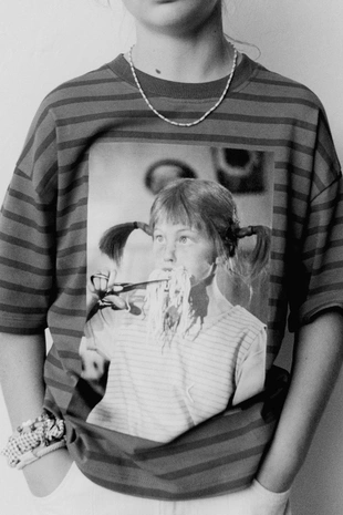 Футболка в полоску «пеппи длинныйчулок» © Astrid Lindgren Company- Заказать в России