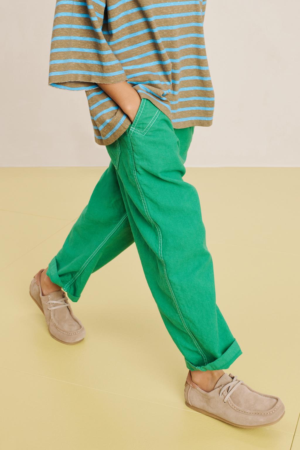 Кожаные кеды с отделкой из овечьей шерсти