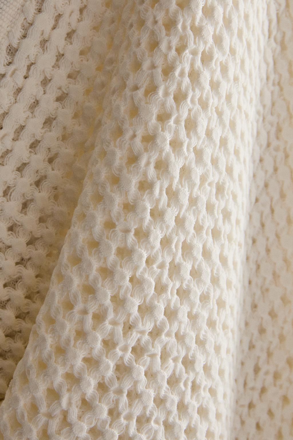 Полотенце для посуды с рельефным вязанием