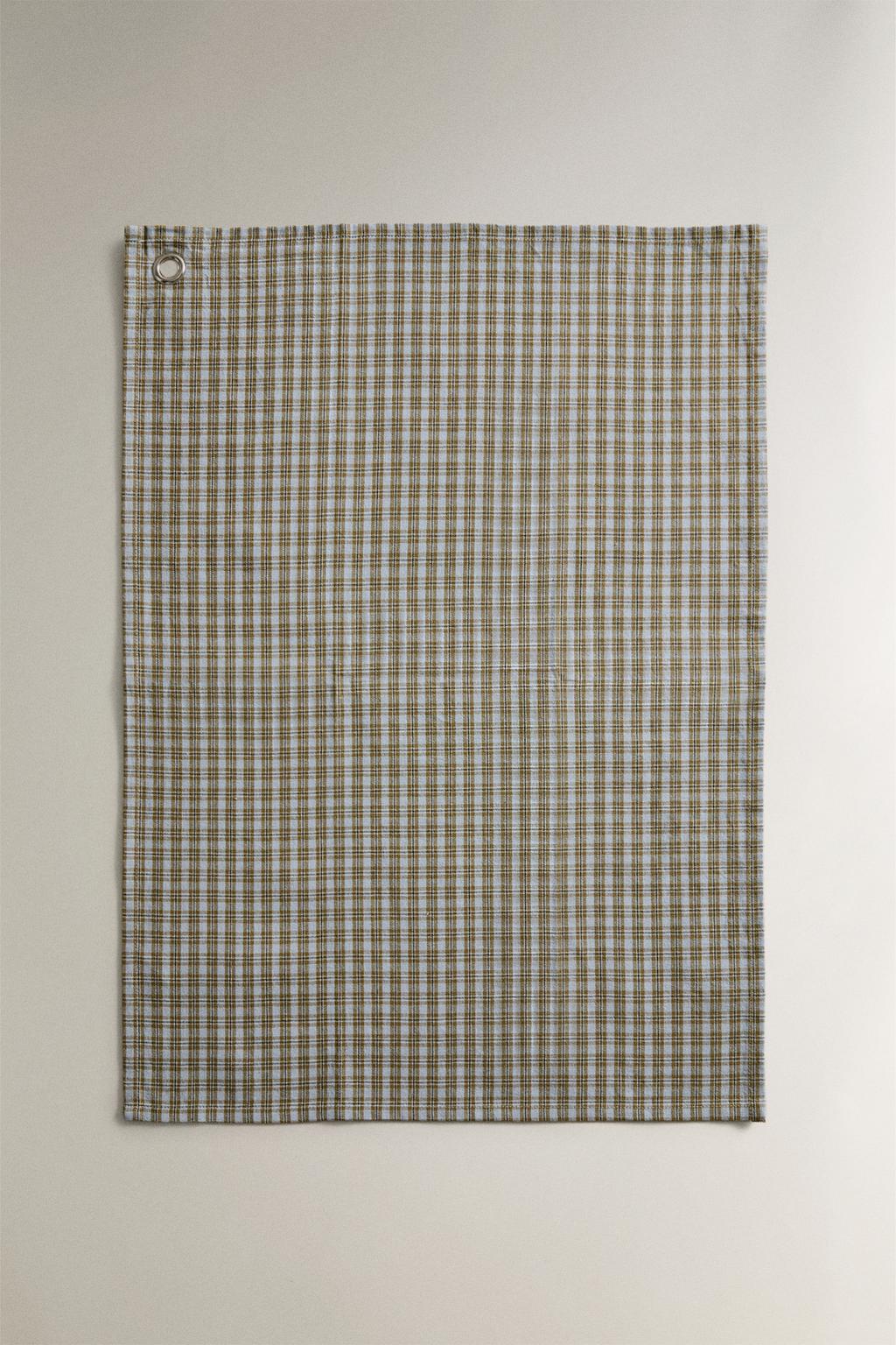 Набор клетчатых хлопковых кухонных полотенец (набор из 2)