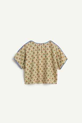 Топ с принтом 16- Заказать в России