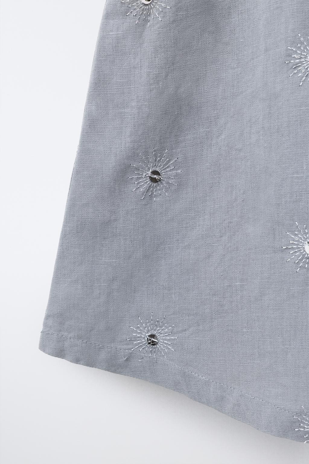 ТОП ХАЛТЕР ИЗ ХЛОПКА И ЛЬНА С ПАЙЕТКАМИ