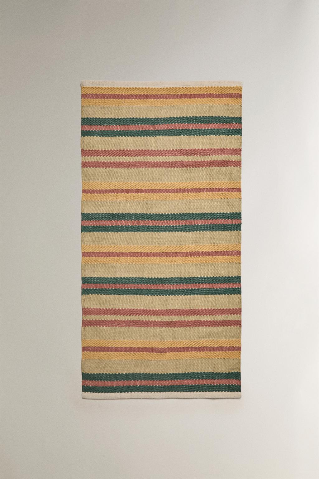 Полосатый коврик