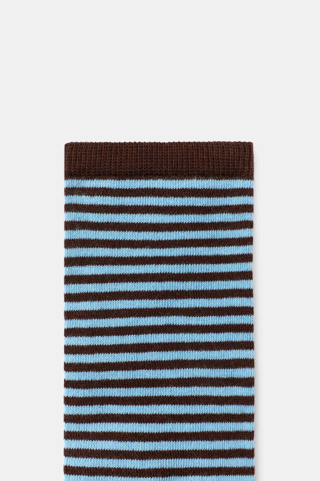 НОСКИ ЖАККАРД В ПОЛОСКУ