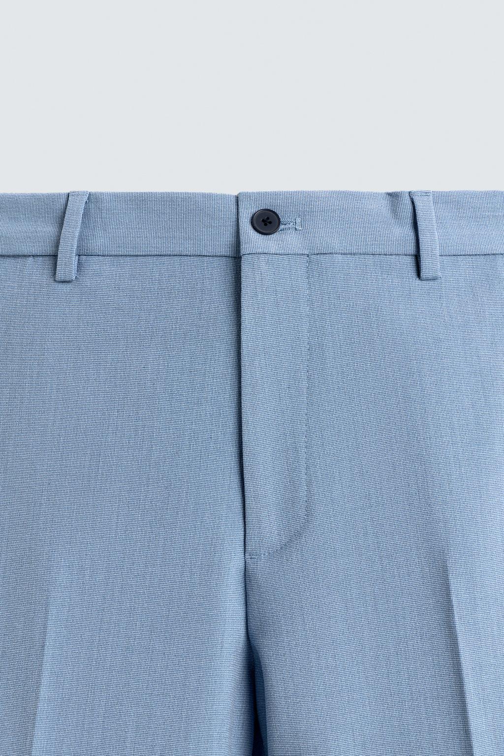 КОСТЮМНЫЕ БРЮКИ СТРУКТУРИРОВАННЫЕ