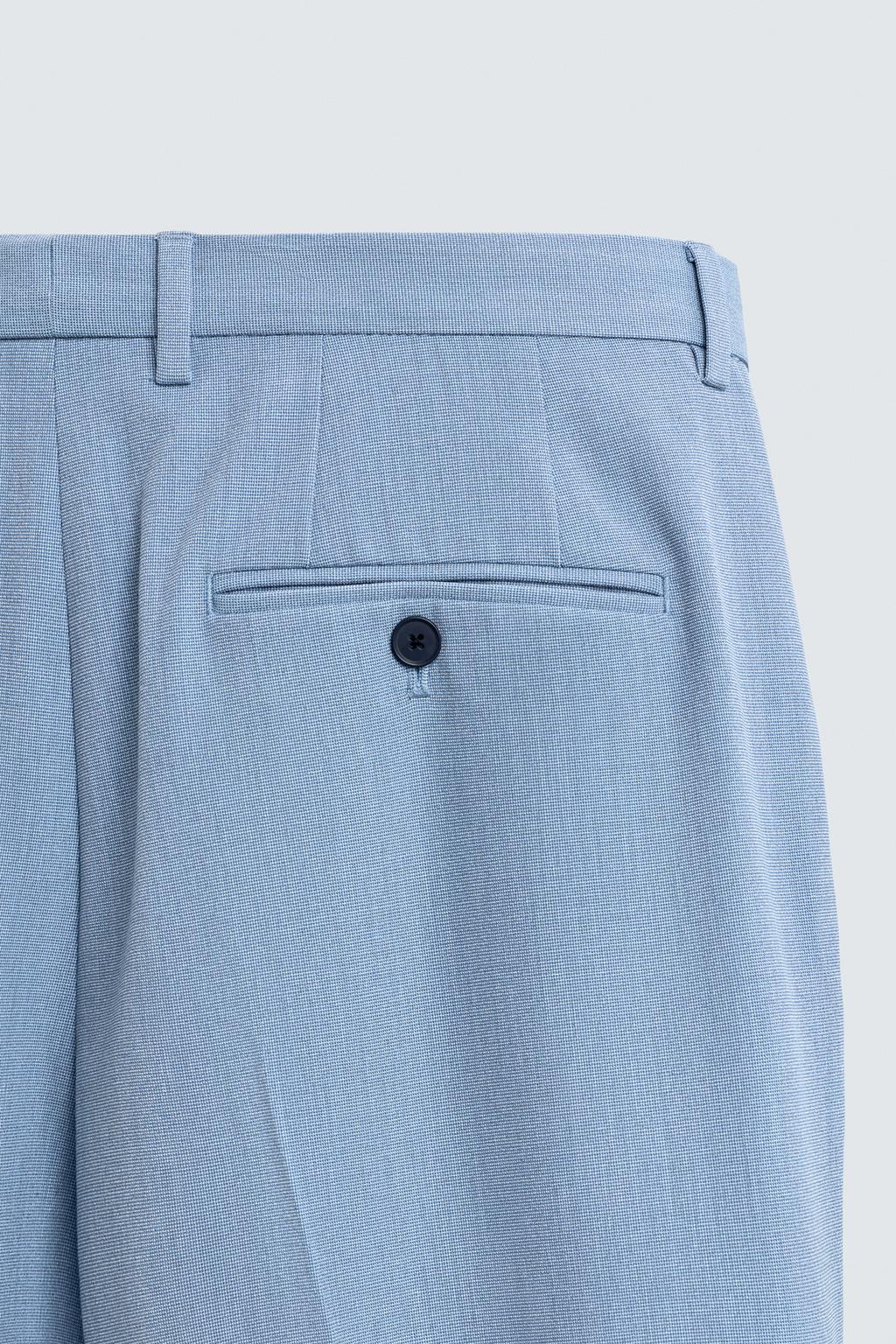 КОСТЮМНЫЕ БРЮКИ СТРУКТУРИРОВАННЫЕ