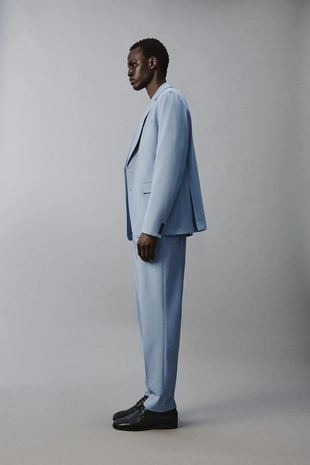 Костюмные брюки структурированные- Заказать в России