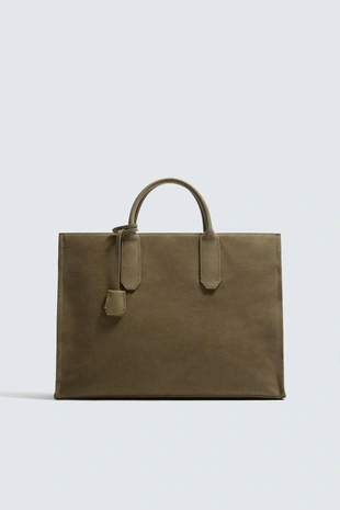 Кожаная сумка- Заказать в России