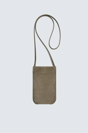 Кожаная сумка с плечевым ремнем