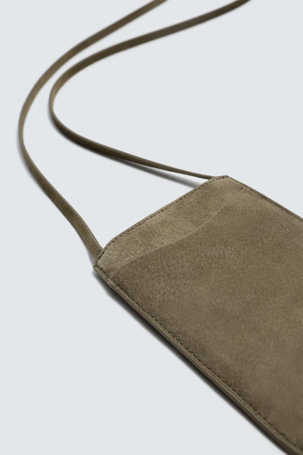 КОЖАНАЯ СУМКА С ПЛЕЧЕВЫМ РЕМНЕМ