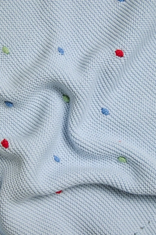 Детский плед в горошек- Заказать в России