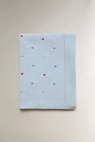 Детский плед в горошек- Заказать в России