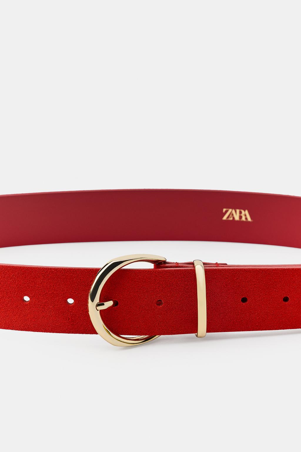 ЗАМШЕВЫЙ РЕМЕНЬ СО 100% КРУГЛОЙ ПРЯЖКОЙ