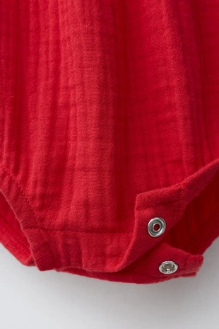 Комбинезон из бамбука с вышивкой клубники- Заказать в России