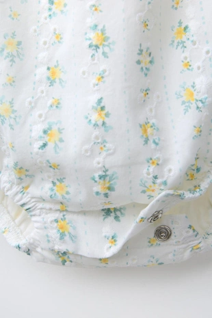 Комбинезон с цветочной вышивкой ришелье- Заказать в России