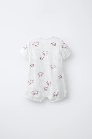 Комбинезон с вышивкой крабов- Заказать в России