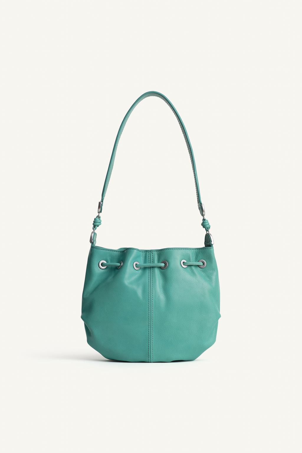 Мини-сумка из кожи