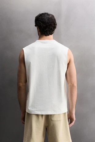 Майка из плотного хлопка- Заказать в России