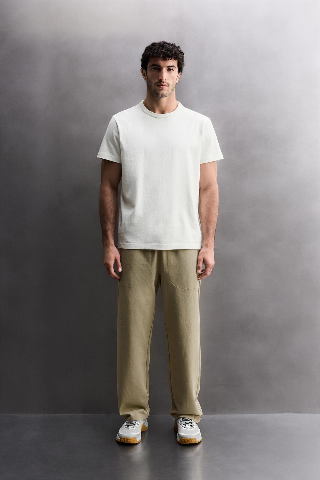 ФУТБОЛКА RELAXED FIT ИЗ ПЛОТНОГО ХЛОПКА