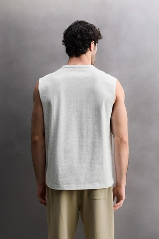 Майка из плотного хлопка