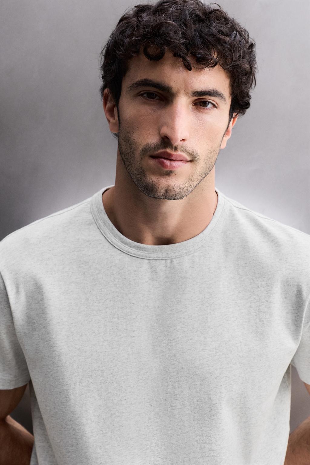 ФУТБОЛКА RELAXED FIT ИЗ ПЛОТНОГО ХЛОПКА