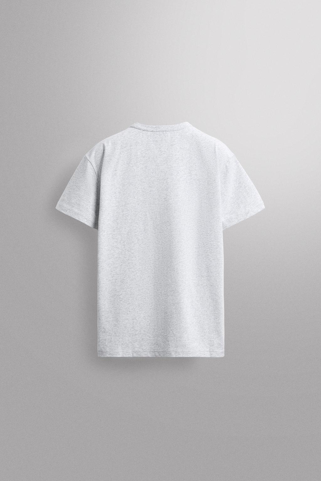 ФУТБОЛКА RELAXED FIT ИЗ ПЛОТНОГО ХЛОПКА