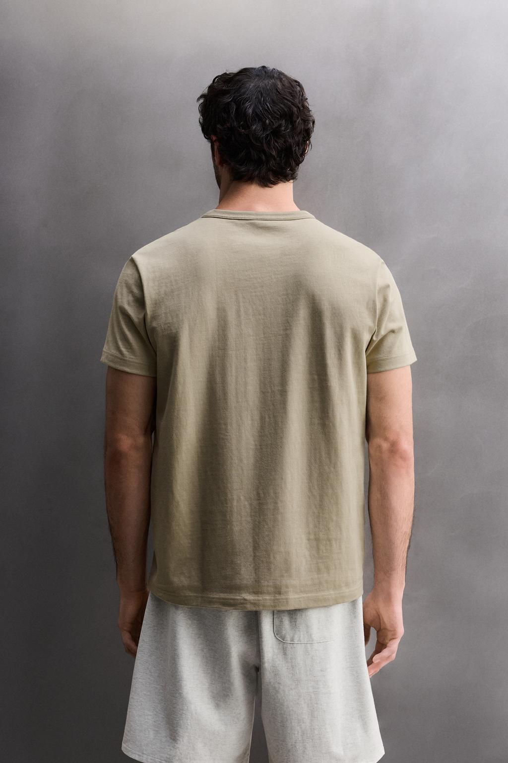 ФУТБОЛКА RELAXED FIT ИЗ ПЛОТНОГО МАТЕРИАЛА