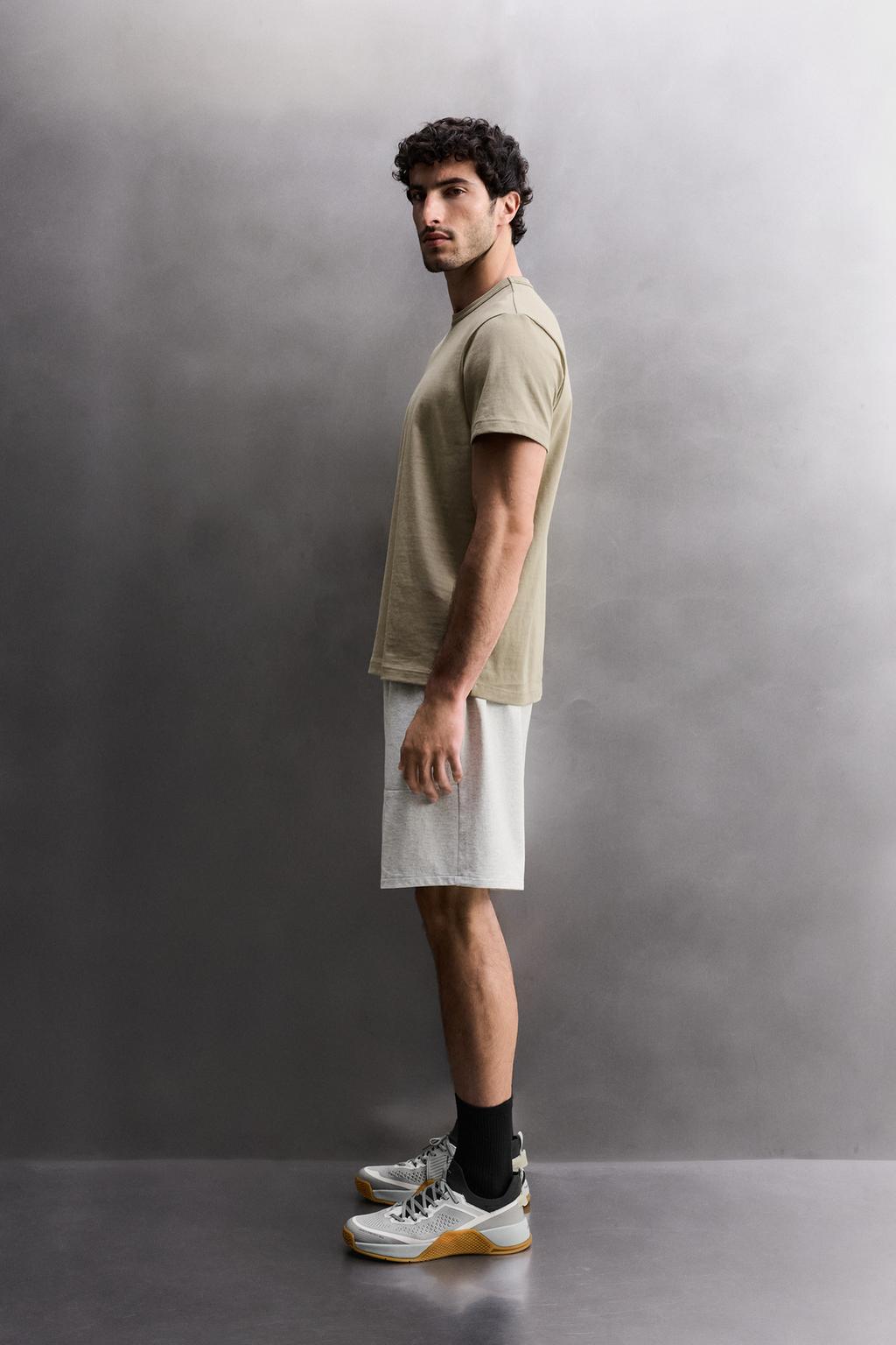 ФУТБОЛКА RELAXED FIT ИЗ ПЛОТНОГО МАТЕРИАЛА