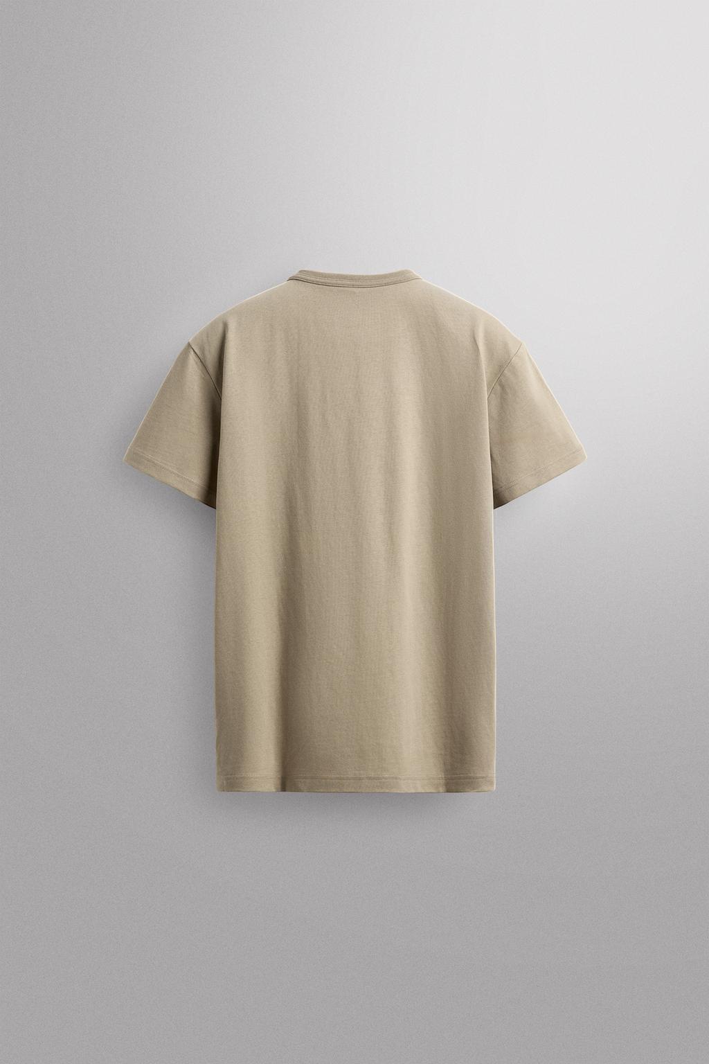 ФУТБОЛКА RELAXED FIT ИЗ ПЛОТНОГО МАТЕРИАЛА