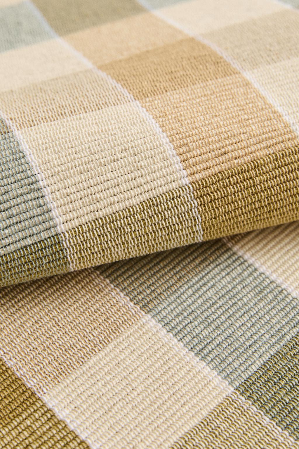 Чековая скатерть из хлопкового вельвета