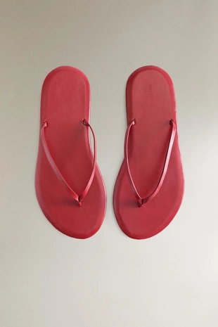 Минималистичные кожаные сандалии- Заказать в России