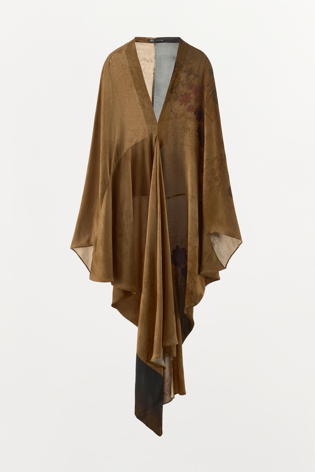 ПЛАТЬЕ ИЗ 100% ВИСКОЗЫ С ПРИНТОМ