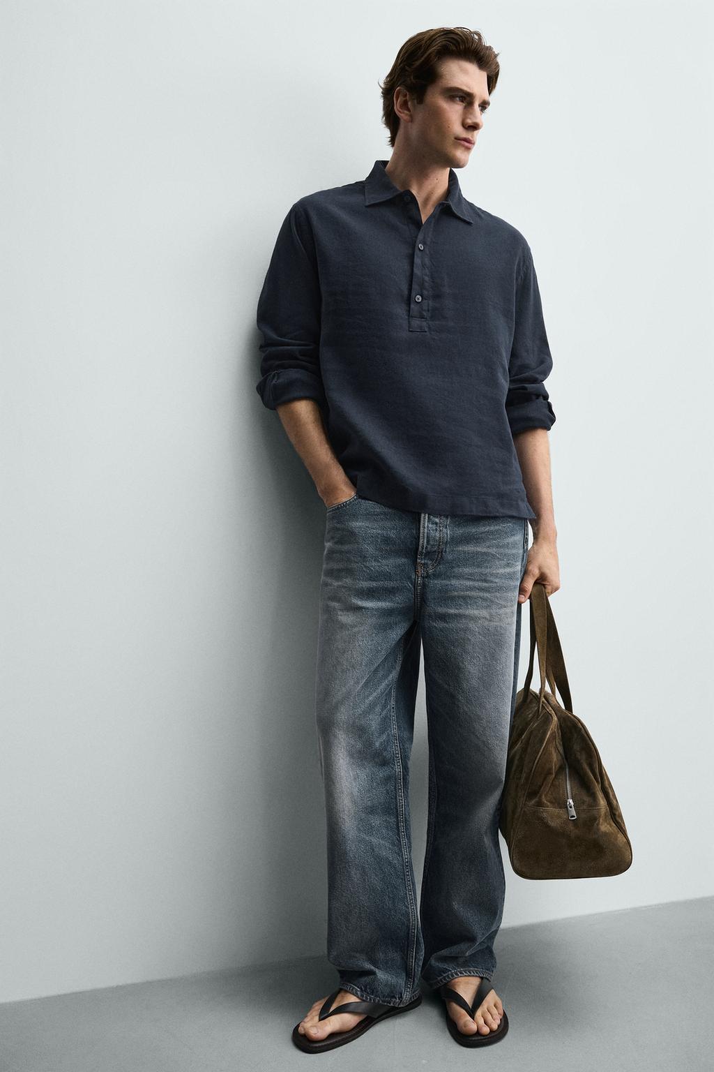 ПОЛО ИЗ ХЛОПКА И ЛЬНА