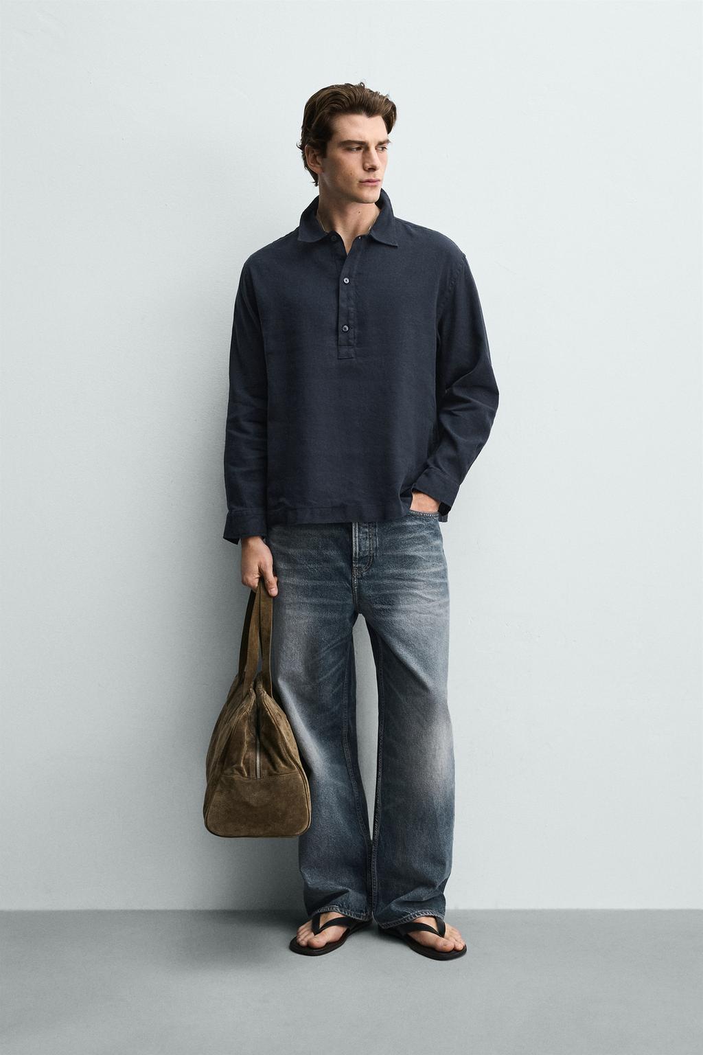 ПОЛО ИЗ ХЛОПКА И ЛЬНА