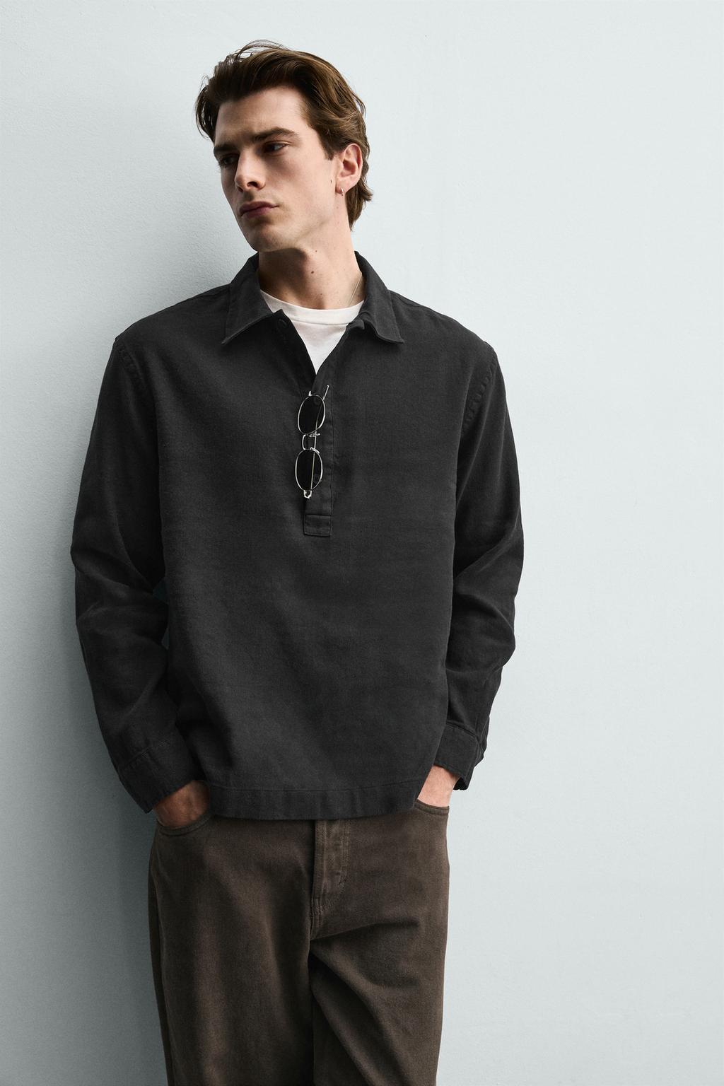 ПОЛО ИЗ ХЛОПКА И ЛЬНА